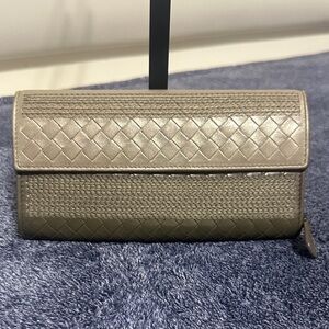 Bottega Veneta Woven Leather Wallet